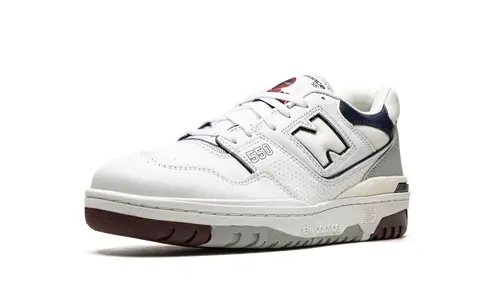 New Balance 550 550 'White Indigo Burgundy'