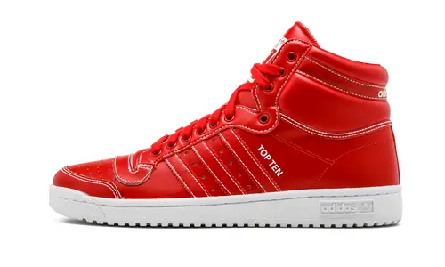 More Adidas Shoes Top Ten Hi 'Scarlet' 