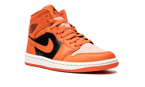 Air Jordan 1 AIR JORDAN 1 MID SE WMNS 'Orange   Black' 