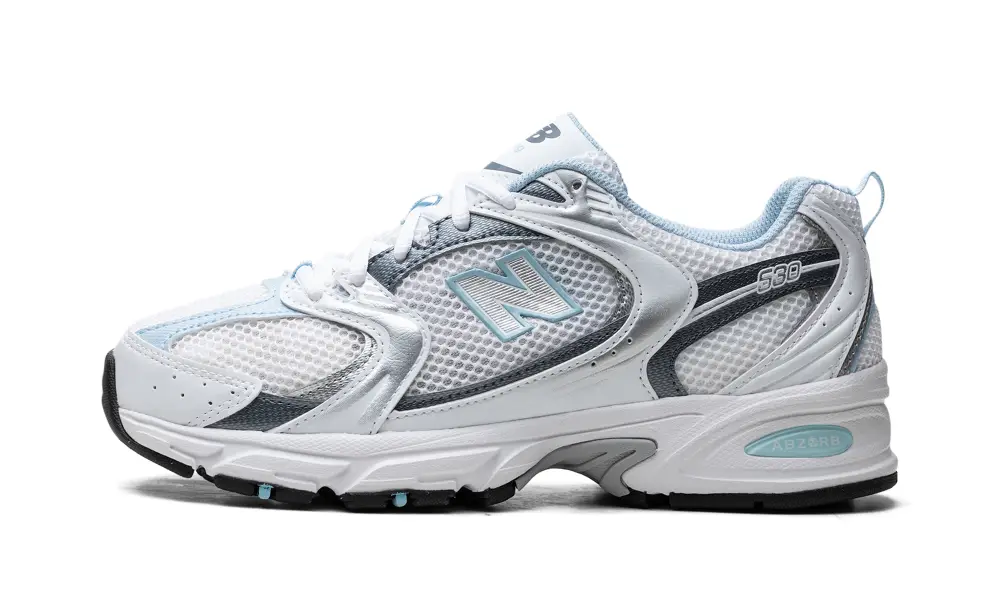 New Balance 530 530 'White   Dark Arctic Grey   Light Chrome Blue' 