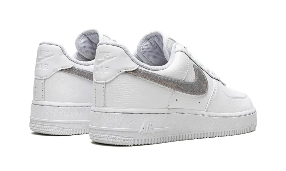 Nike Lifestyle AIR FORCE 1 '07 ESS WMNS 'Glitter Swoosh - Canyon Purple'