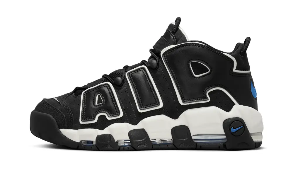 Nike Basketball Air More Uptempo 96 'Black Star Blue' 