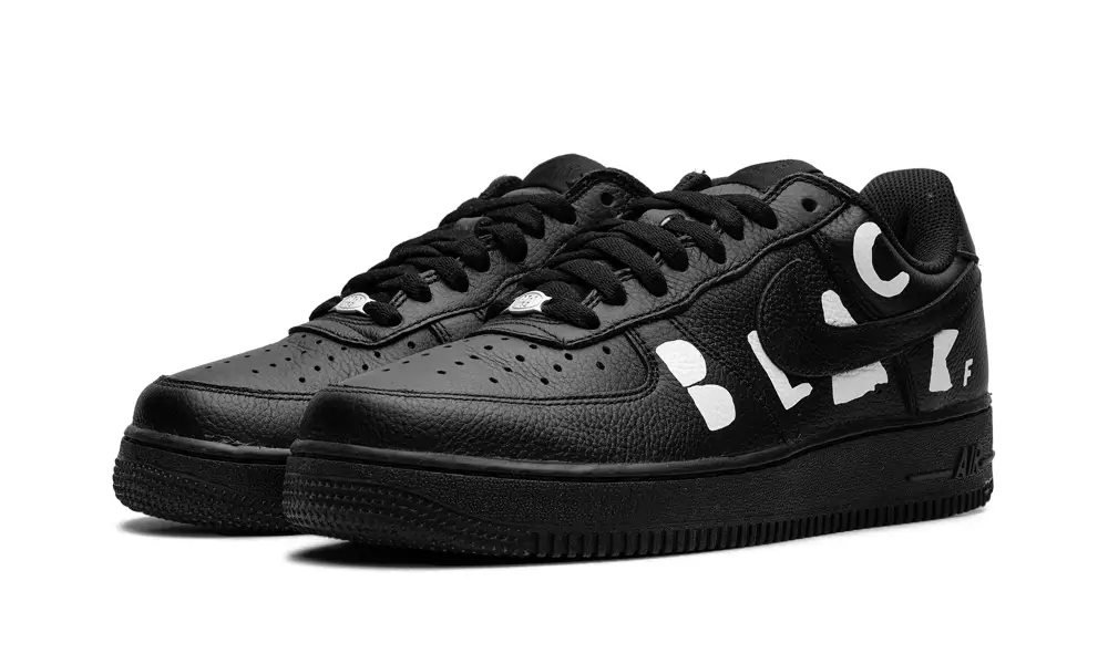 Nike Lifestyle Air Force 1 Low 'BLACK COMME des GARCONS' 