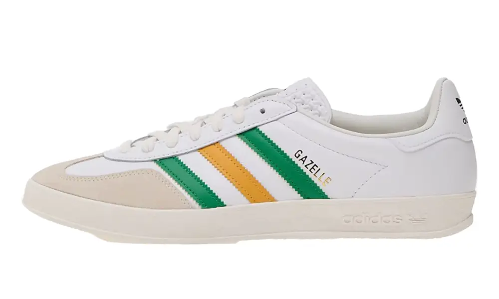 Adidas Gazelle Gazelle Indoor 'Collegiate Green Preloved Yellow' 