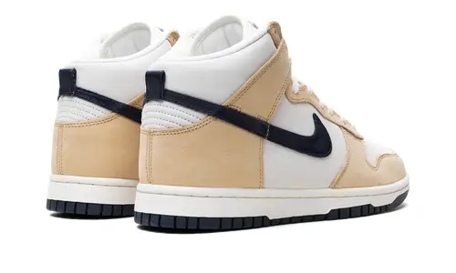 Nike Dunk Dunk High PRM MF WMNS 'Sesame Obsidian' 