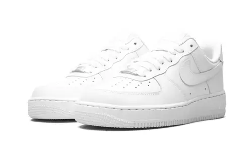 Nike Lifestyle AIR FORCE 1 LO '07 MNS WMNS 'White on White'