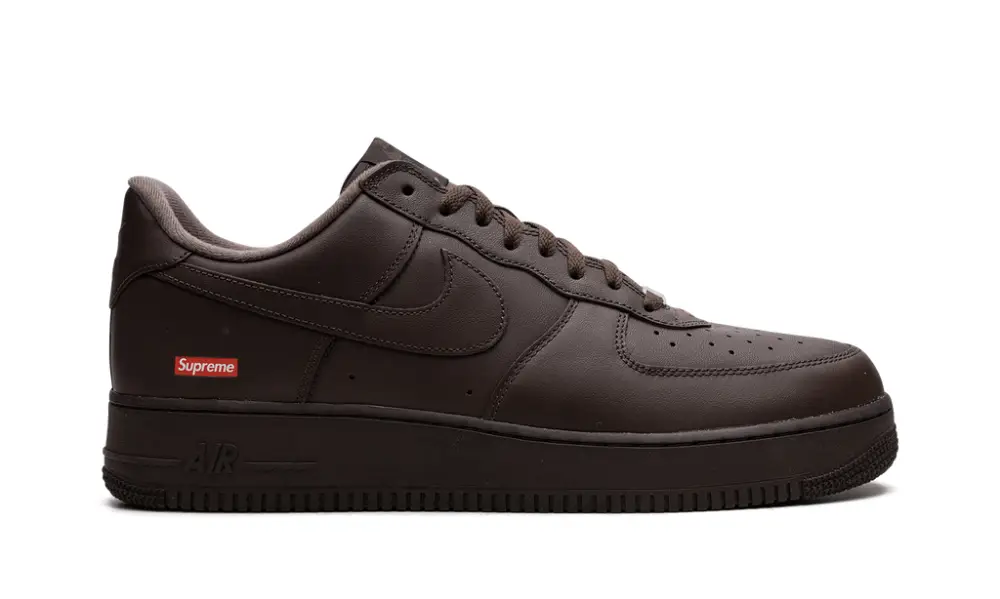 Nike Lifestyle Air Force 1 'Supreme - Mini Box Logo Brown'
