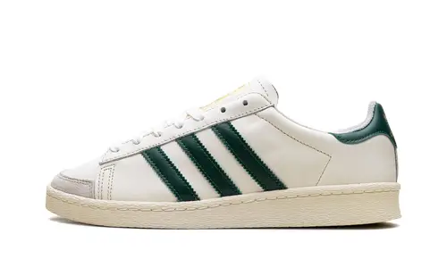 More Adidas Shoes Jabbar Low 'Off White Dark Green' 