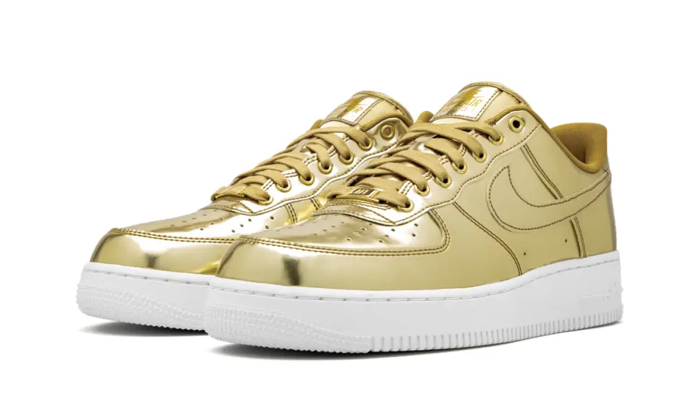 Nike Lifestyle AIR FORCE 1 SP WMNS 'Metallic Gold' 