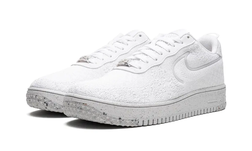 Nike Lifestyle Air Force 1 CRATER FLYKNIT NN 'Whiteout'