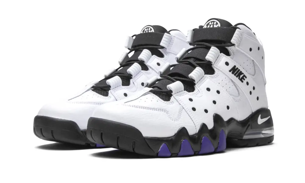 Nike Basketball Air Max2 CB '94 'White / Varsity Purple'