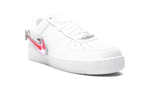 Nike Lifestyle Air Force 1 '07 PRM 'Zip Swoosh White' 
