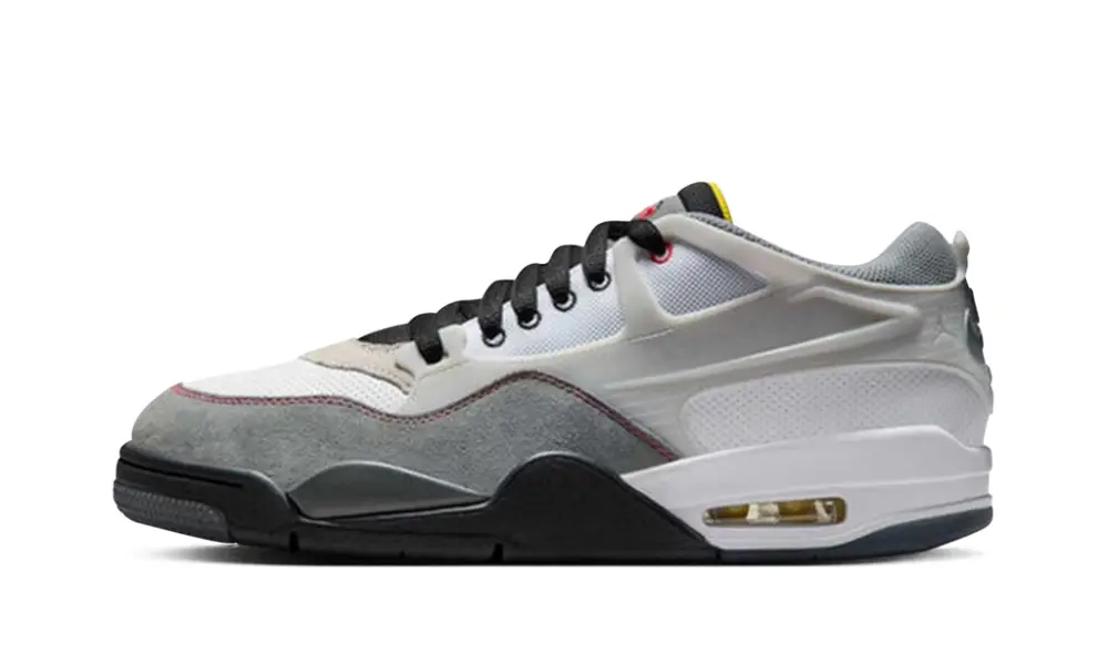 Air Jordan 4 Jordan 4 RM Premium 'White Black Smoke Grey Fire Red' 