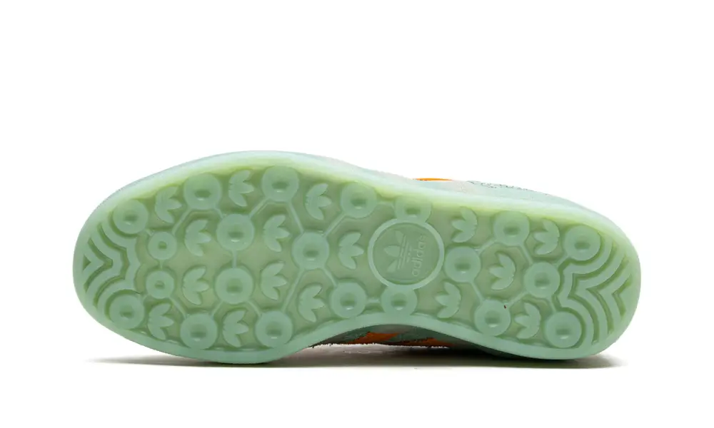 Adidas Gazelle Gazelle Indoor WMNS 'Hazy Green Crew Yellow' 