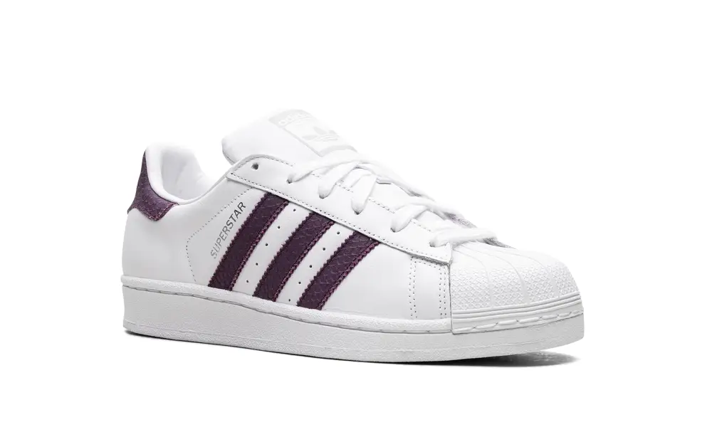 More Adidas Shoes Superstar WMNS 'White Red Night'