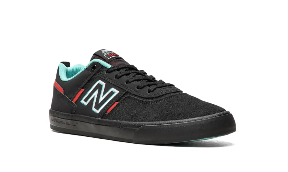 More New Balance Numeric 306 'Black   Electric Red' 