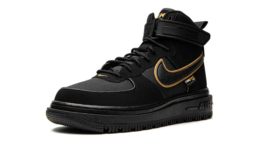 Nike Lifestyle Air Force 1 Boot Cordura 'Black Gold'