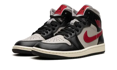 Air Jordan 1 AIR JORDAN 1 MID WMNS 'Black / Gym Red / College Grey' 7AB6691