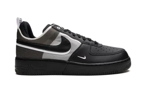 Nike Lifestyle Air Force 1 React 'Black White'