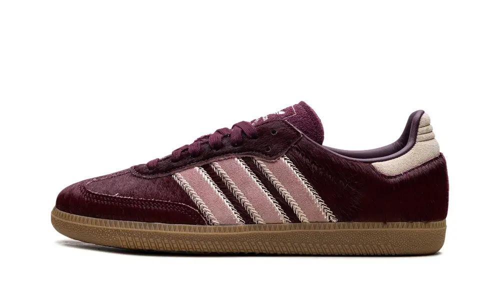 Adidas Samba Samba OG WMNS 'Maroon Sand Strata Pony' 