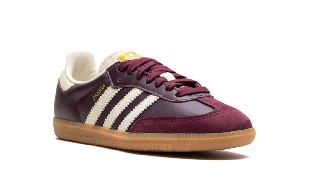 Adidas Samba SAMBA OG WMNS 'Maroon   Cream White' 