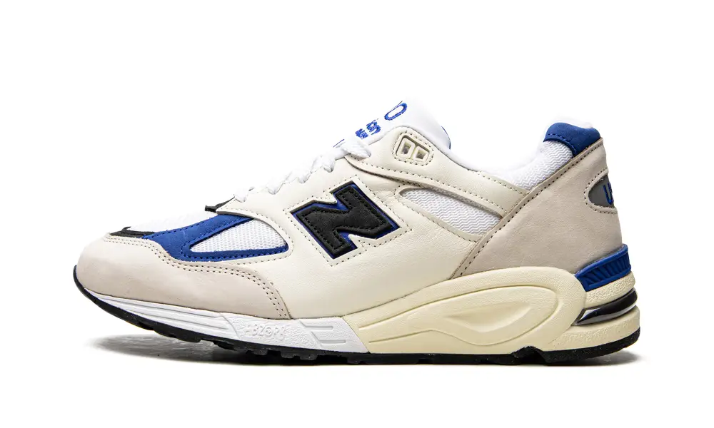 New Balance 990 990v2 'Made In USA White Blue' 