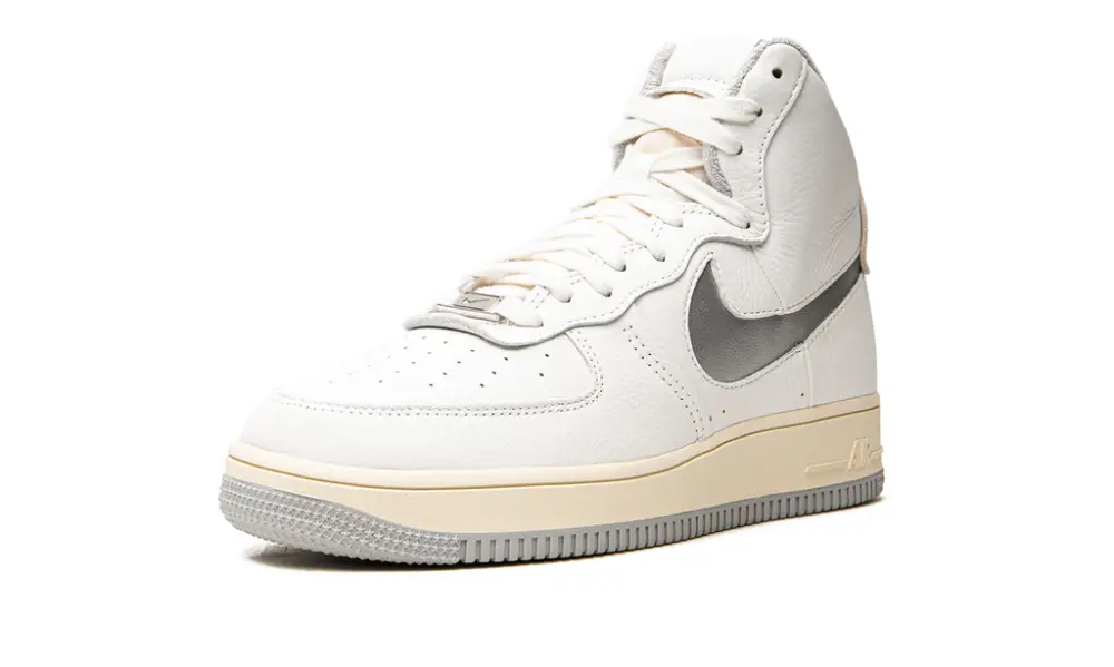 Nike Lifestyle AIR FORCE 1 HIGH SCULPT MNS WMNS 'White   Silver' 