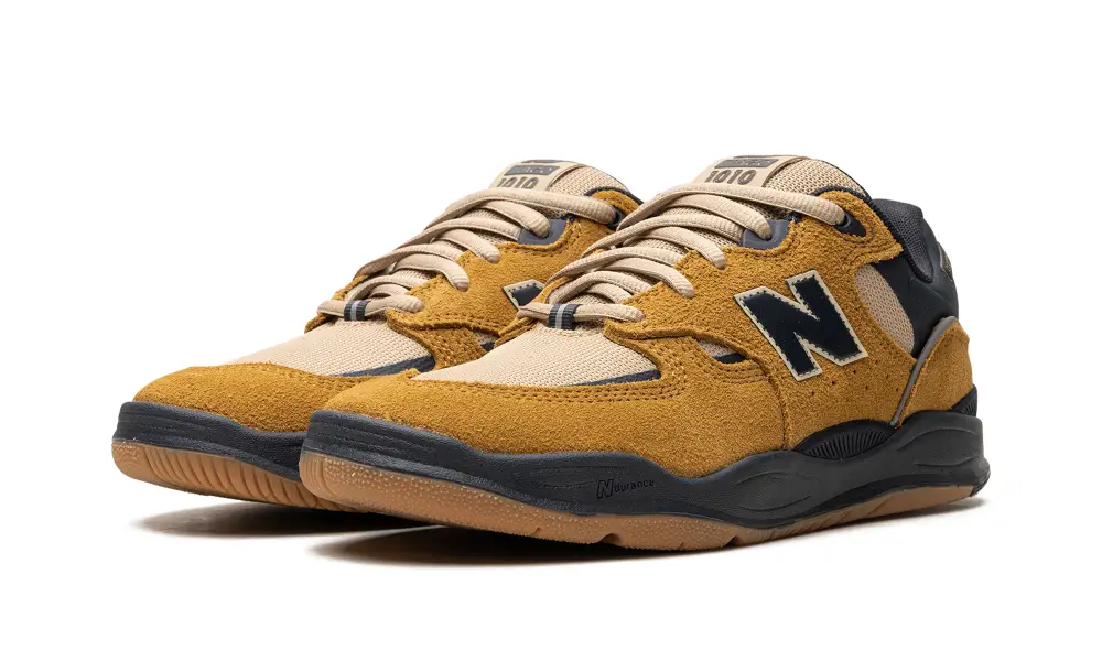 More New Balance Numeric Tiago Lemos 'Light Brown / Navy Blue'