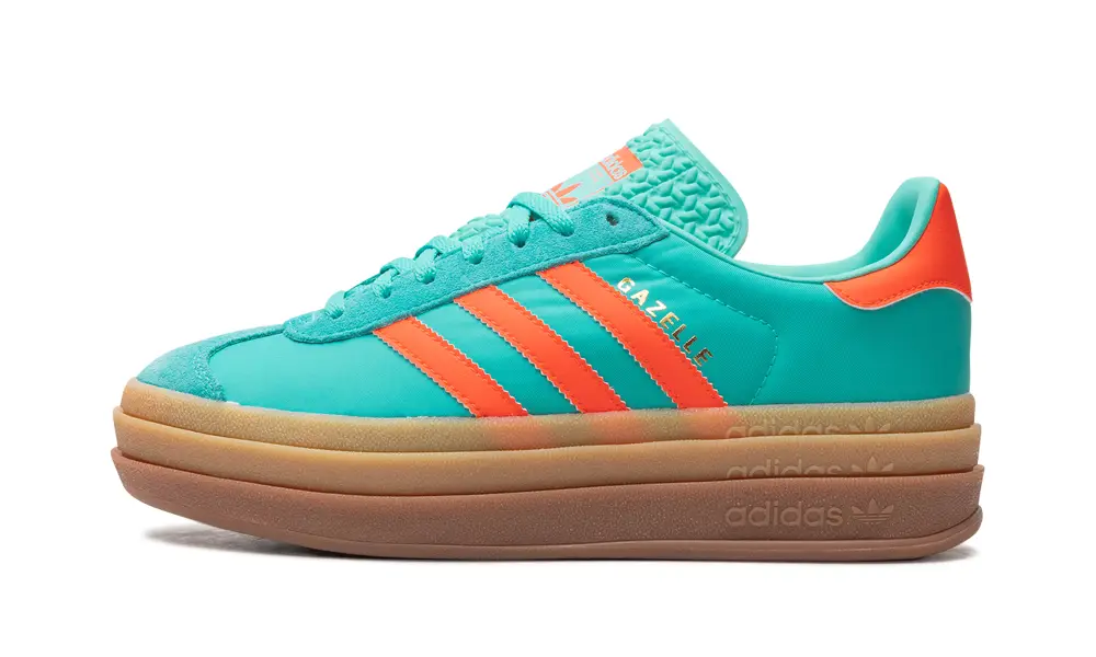 Adidas Gazelle Gazelle Bold WMNS 'Mint Rush Impact Orange'