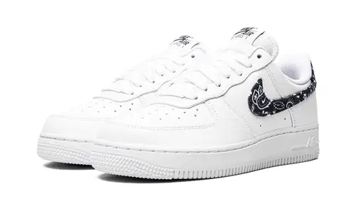 Nike Lifestyle AIR FORCE 1 LO '07 MNS WMNS 'Black Paisley'