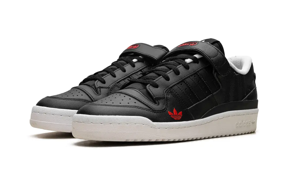 More Adidas Shoes FORUM LOW 'Black' 