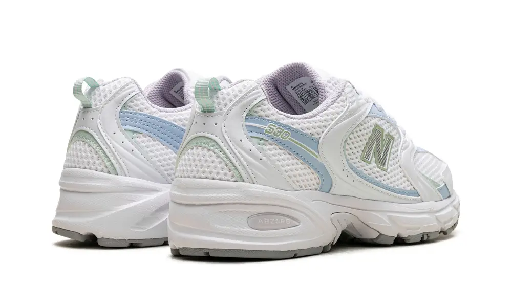 New Balance 530 530 'White Light Chrome Blue Clay Ash' 