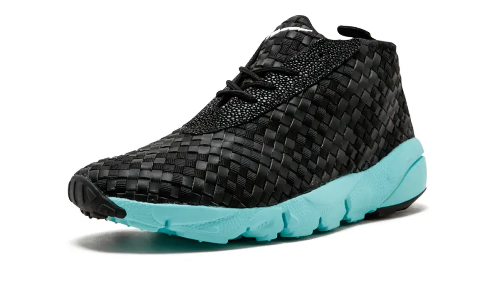 Nike Basketball Air Footscape Desert Chukka 'Black and Blue' 