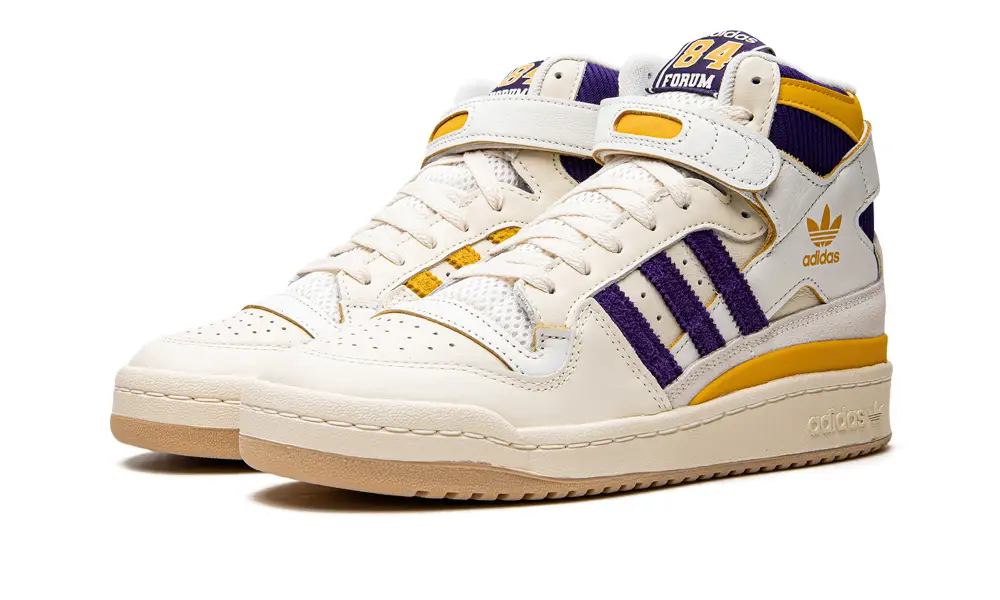 More Adidas Shoes Forum 84 High 'Lakers' 
