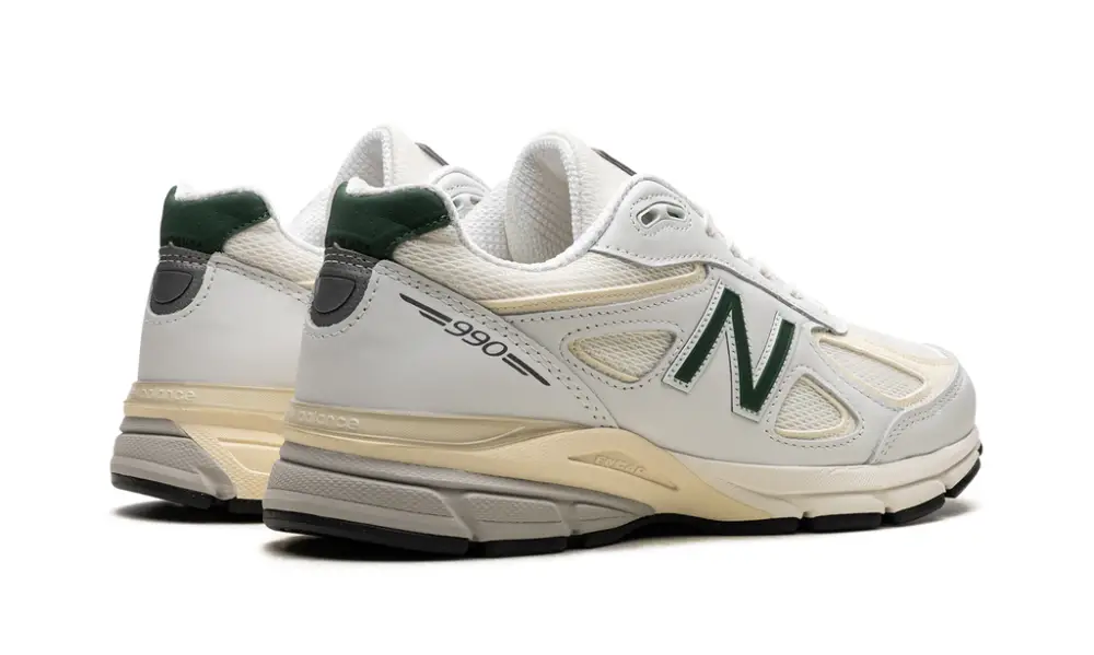 New Balance 990 990V4 'Made in the USA - White   Green' 