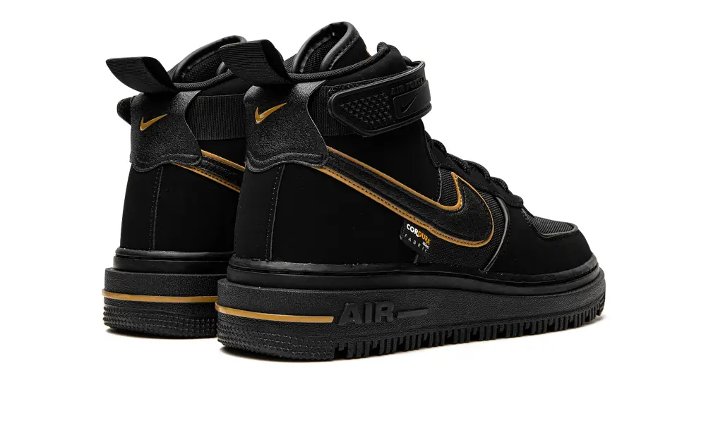 Nike Lifestyle Air Force 1 Boot Cordura 'Black Gold' 