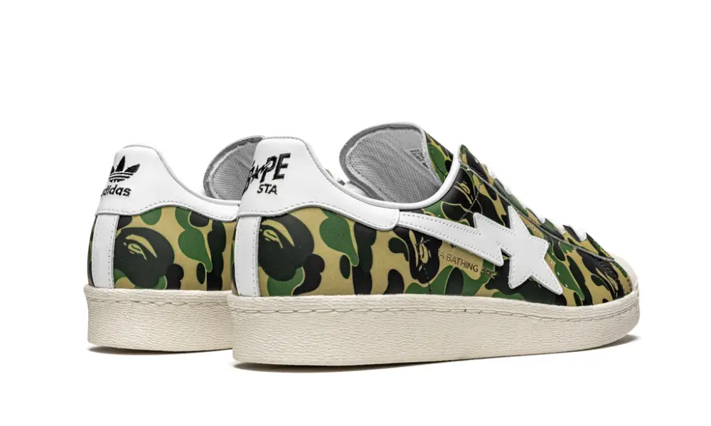 Adidas Superstar Superstar 'BAPE - Green Camo' 