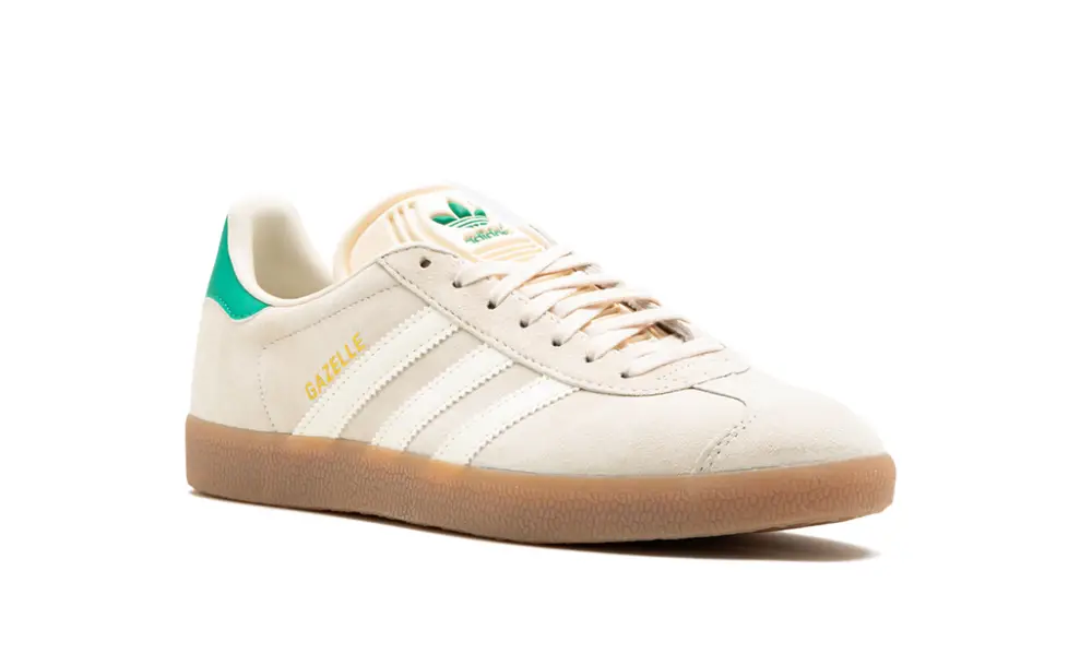 Adidas Gazelle GAZELLE WMNS 'Wonder White   Green' 