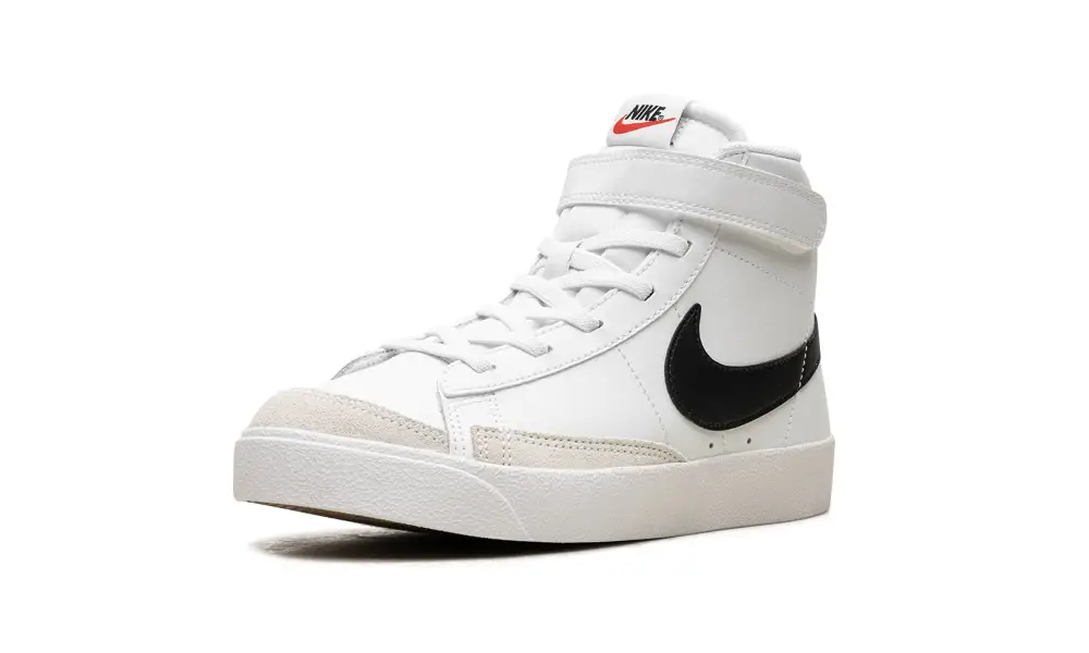 Nike Basketball Blazer Mid 77 (PS) 'BLACK WHITE TEAM ORANGE WHITE'
