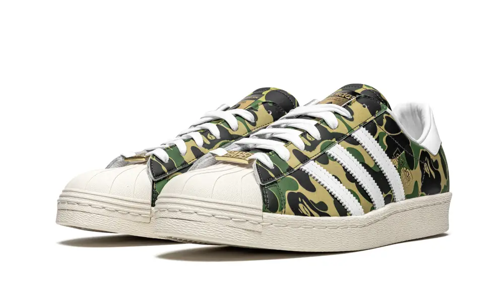 Adidas Superstar Superstar 'BAPE - Green Camo' 