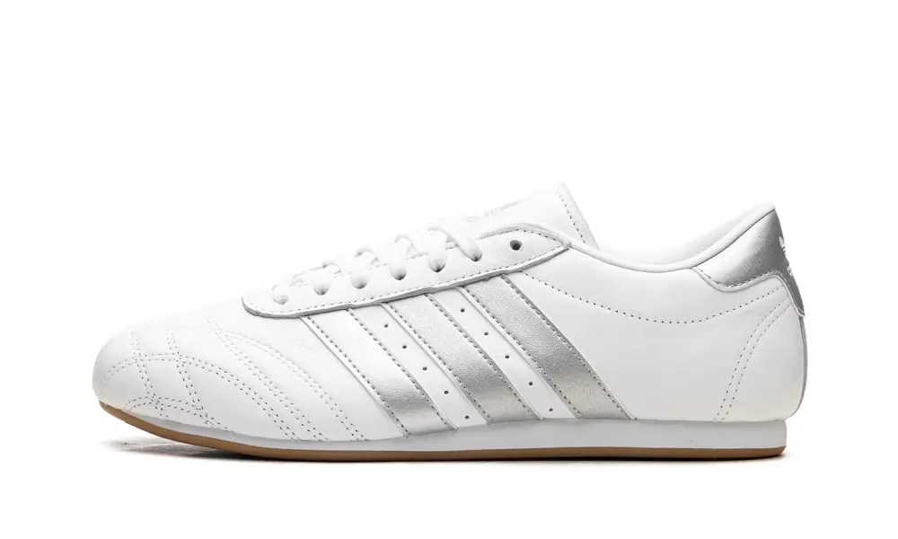 More Adidas Shoes Taekwondo WMNS 'Cloud White Silver Metallic Gum'