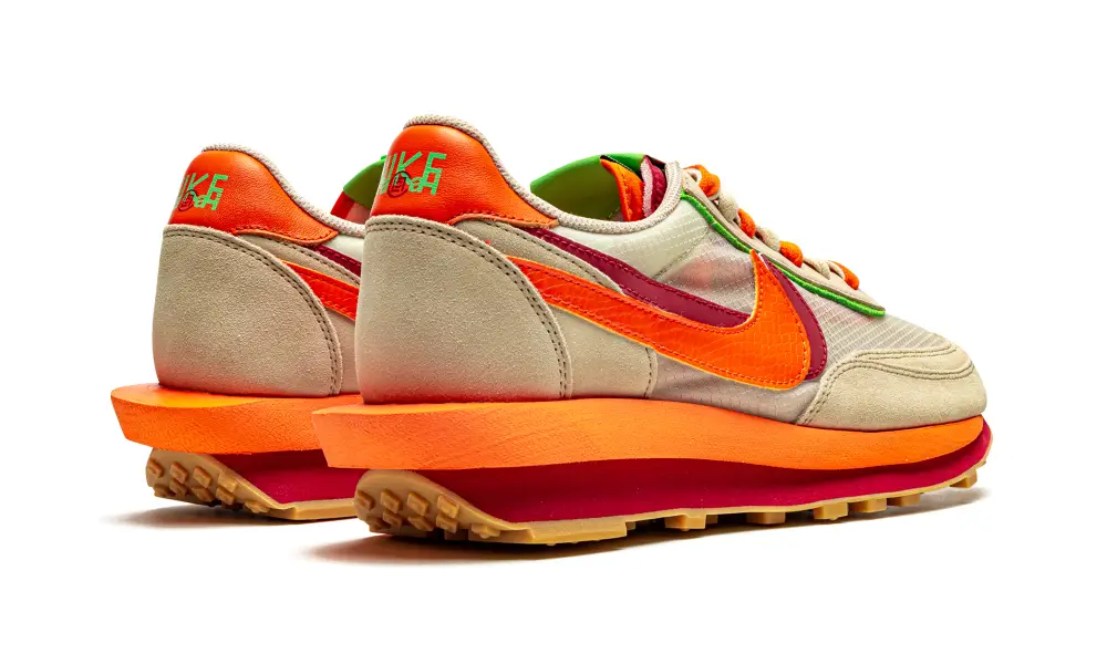 Nike Lifestyle LDWaffle 'Sacai x Clot - Net Orange Blaze' 