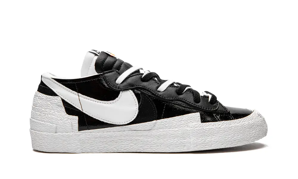 Nike Lifestyle Blazer Low 'Sacai - Black Patent Leather'