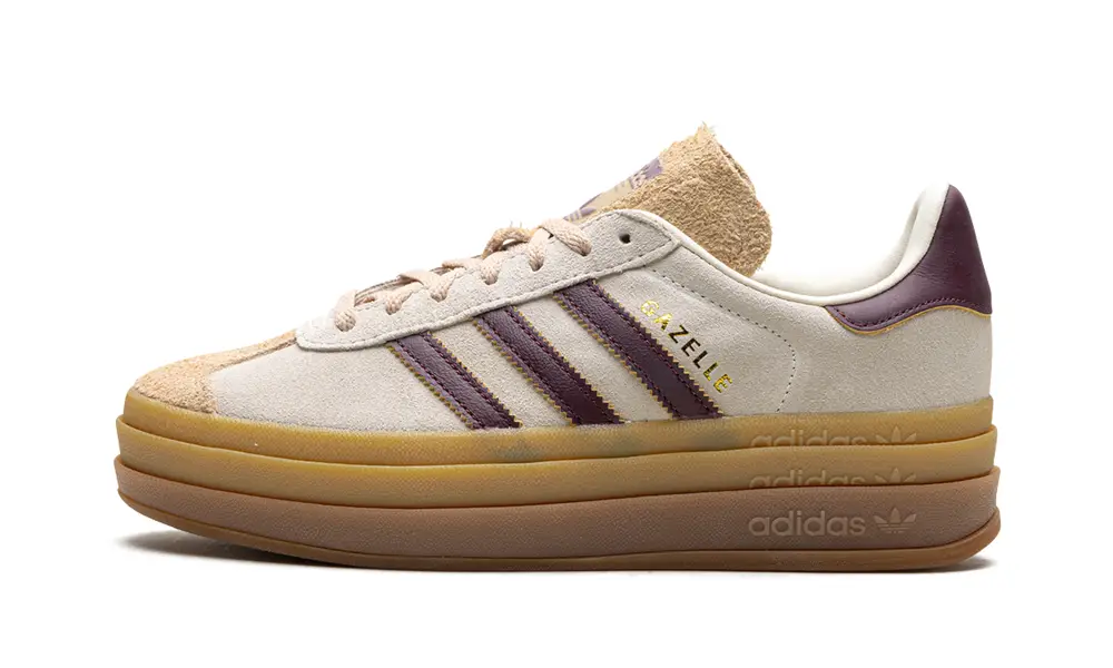 Adidas Gazelle Gazelle WMNS 'Cream White Maroon' 