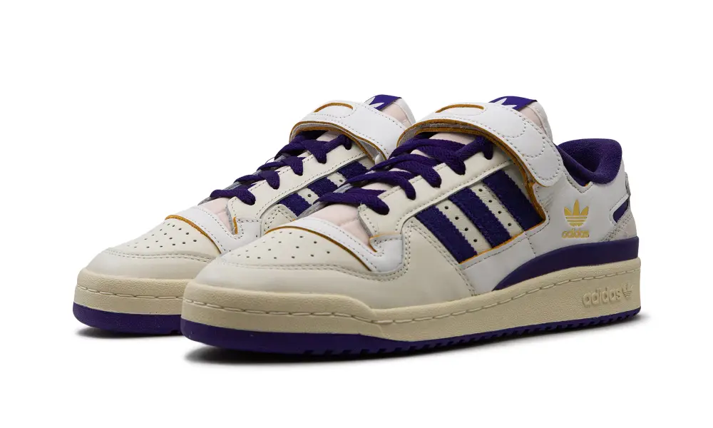 More Adidas Shoes Forum 84 'Off White Collegiate Purple' 