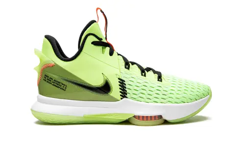 Nike Basketball LeBron Witness V 'Lime Glow'
