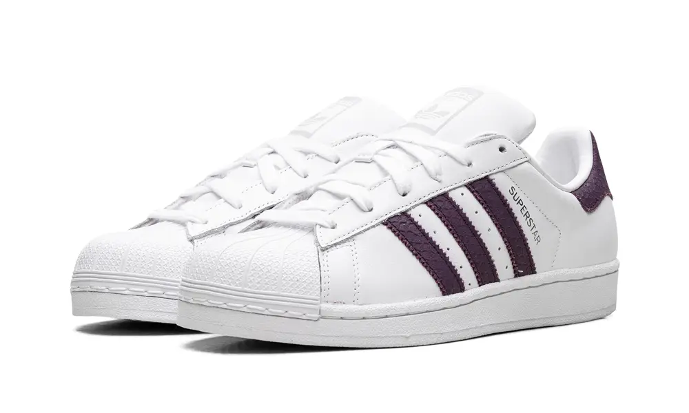 More Adidas Shoes Superstar WMNS 'White Red Night'