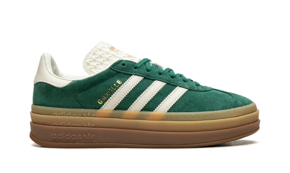 Adidas Gazelle Gazelle Bold WMNS 'Green   White   Gold' 