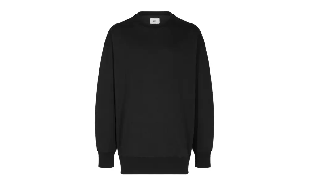Adidas Y-3 Y-3 STP Terry Crew Sweatshirt 'Black' 
