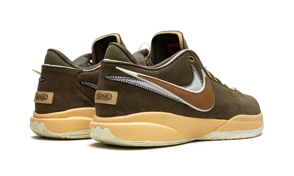 Nike Basketball LeBron 20 'Olive Suede' 
